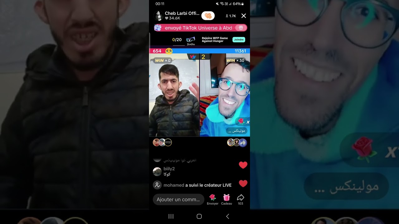 مولينكس والشاب العربي