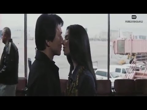 Jackie Chan and Roselyn Sanchez Kiss