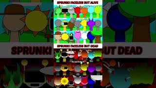 Sprunki Faceless But Alive Vs Sprunki Faceless But Dead