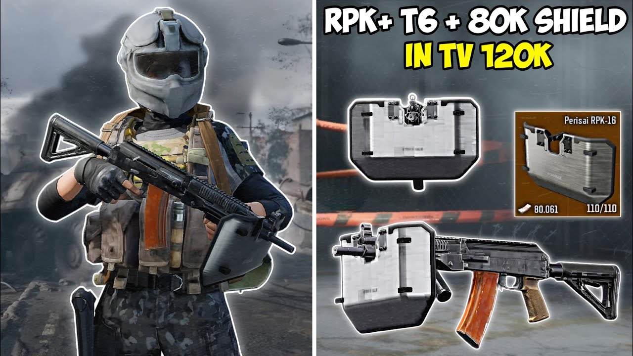 RPK + T6 + 80k Shield = INSTAN DELETE | Arena breakout 