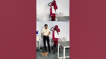Programming-free six-axis robot #six-axis robot #industrial robot #spraying robot