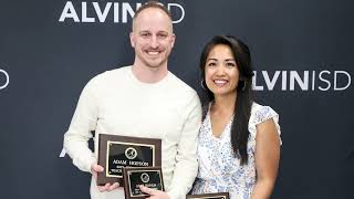 Adam Hopson  - Alvin ISD Secondary Teacher of the Year 2025