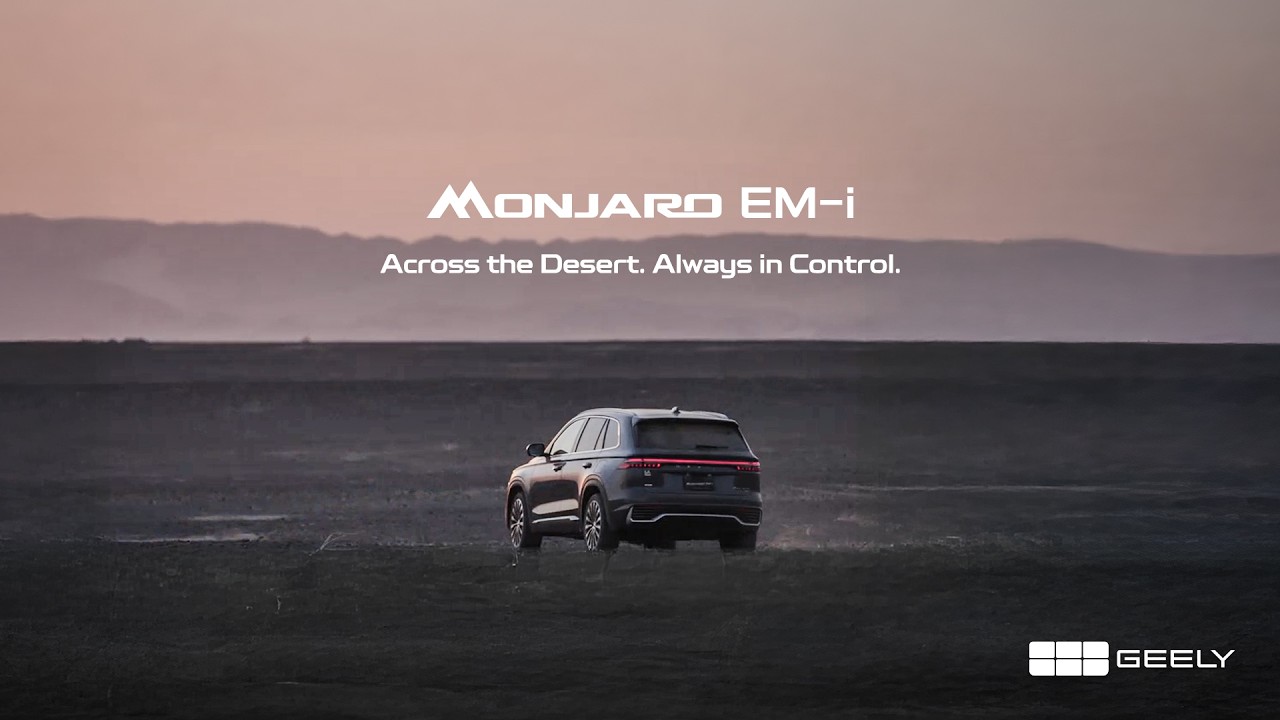 GEELY MONJARO EM-i｜Across the Desert. Always in Control.