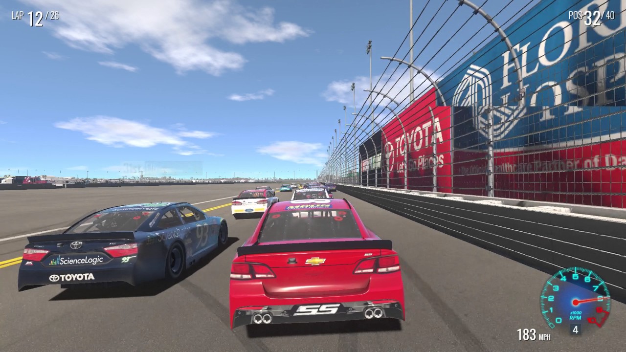NASCAR Heat Evolution - Carerer Mode - Daytona Speedway - Race 1 of 36