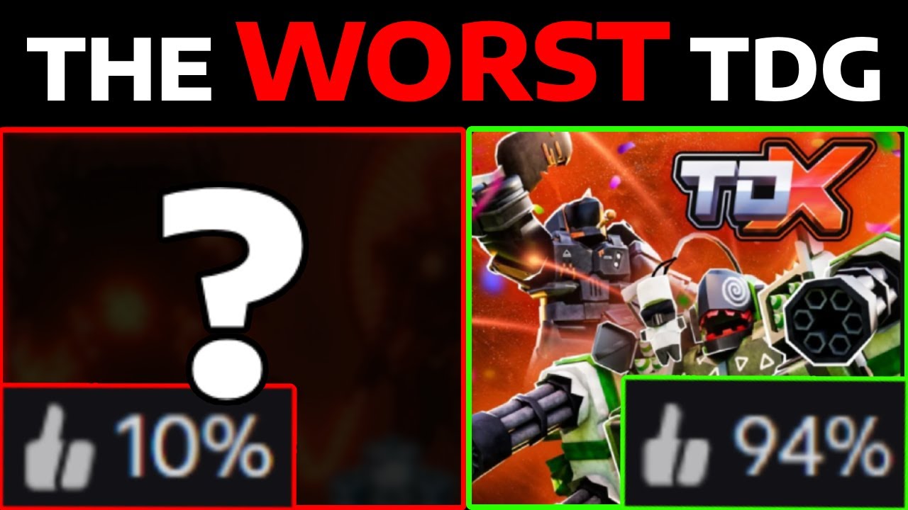 I played the WORST TOWER DEFENSE games on roblox....