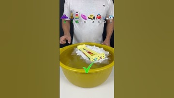 TRY TO GUESS HOW MANY TISSUE PAPER IT TOOKS! #satisfying #asmr #experiment #foryou