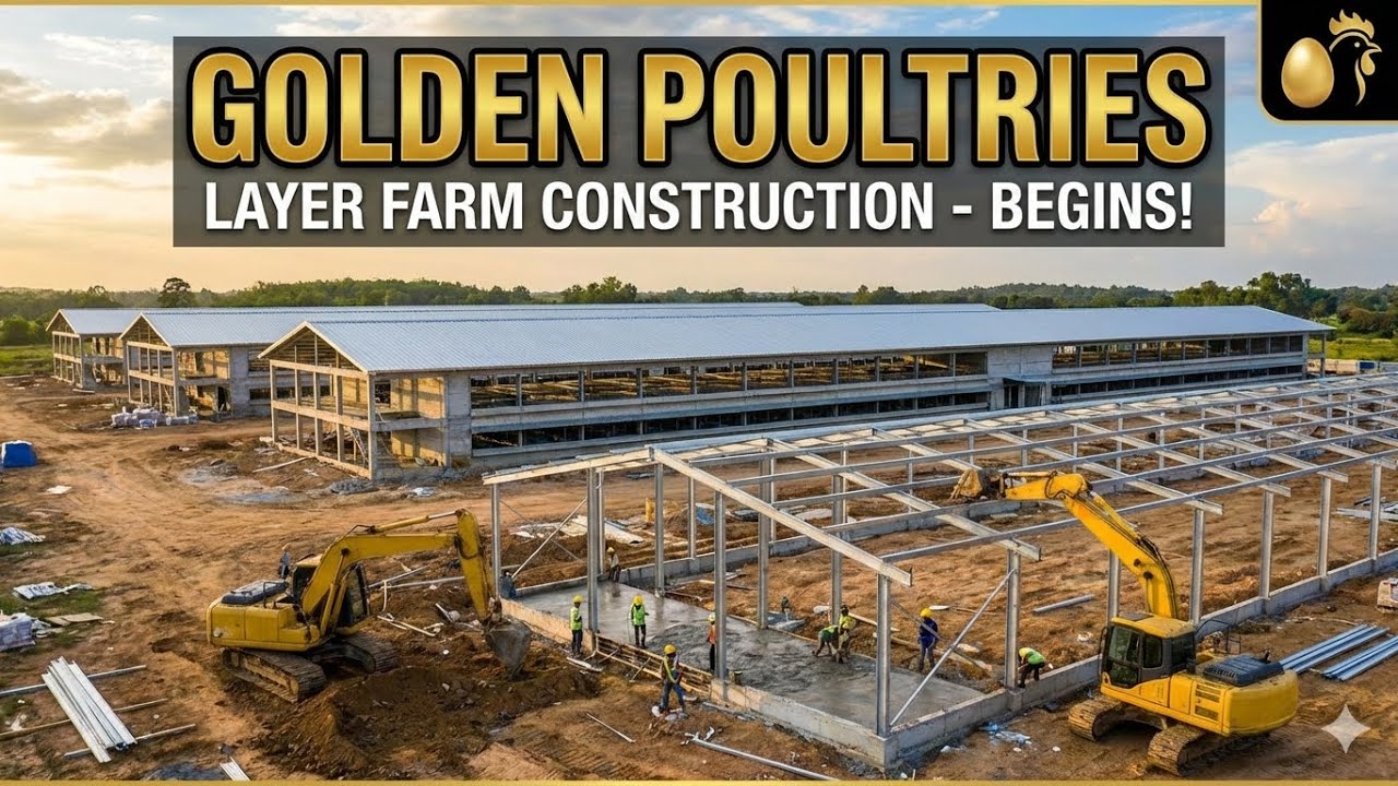 Concrete layer farm construction and measurments