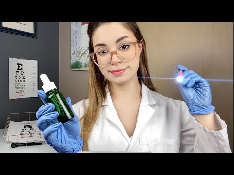 ASMR Français Examen Nerf Crânien VITE &  RAPIDE ♡ yeux, oreilles, Cranial Nerve, Examen RP Médical