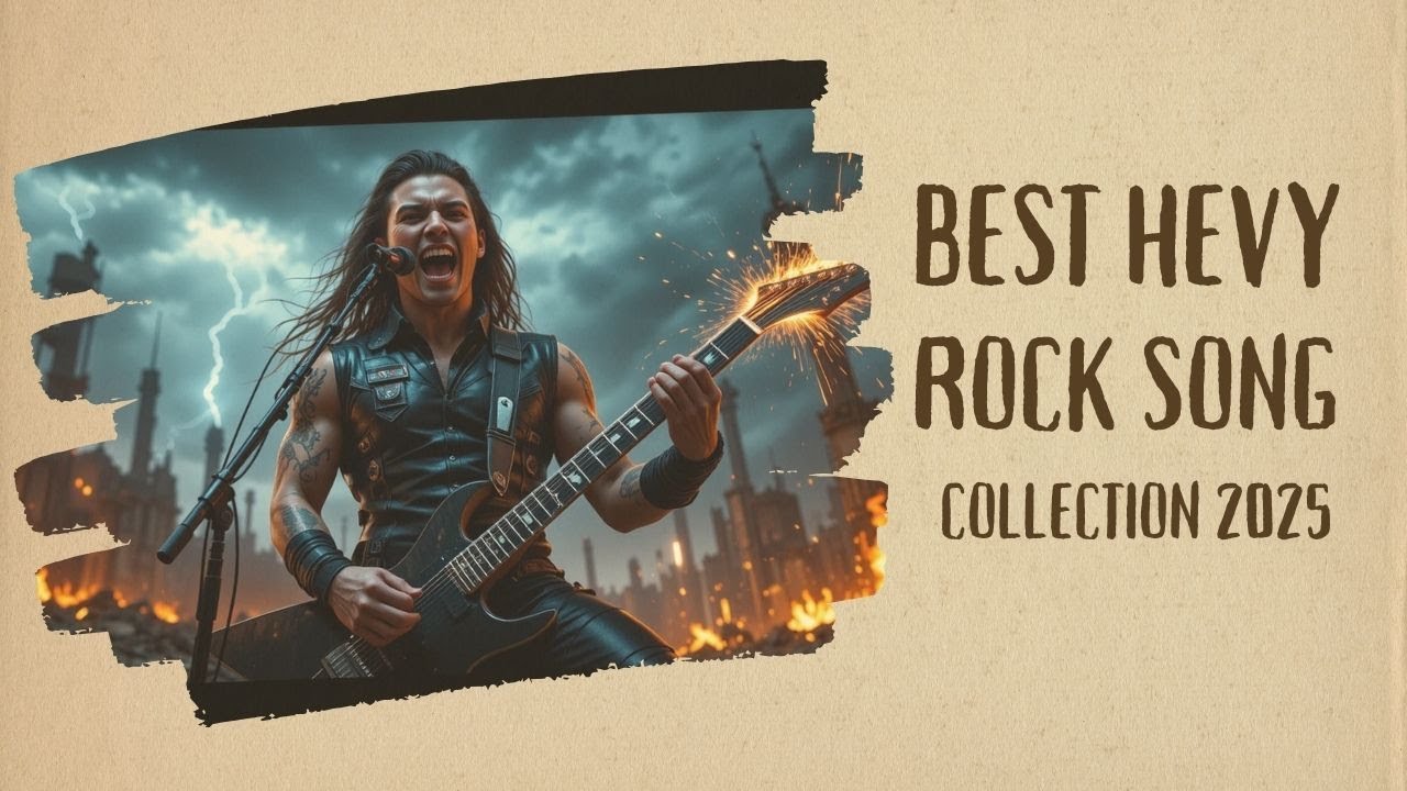 Best Heavy Rock Songs Collection 2025   Greatest Rock Hits   Epic Riffs and Power Tracks