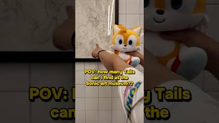 How many Tails at the Sonic Art Museum?? #SEGACreator
