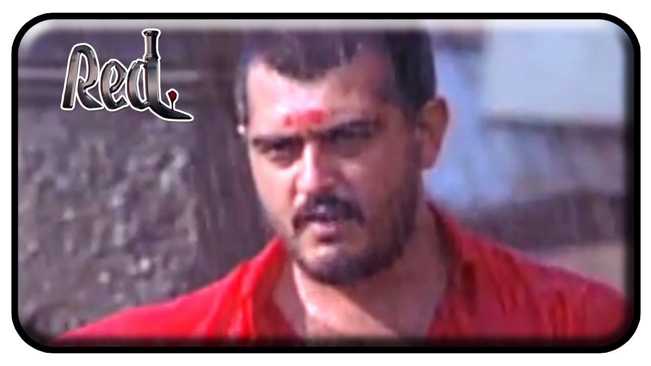 Red Tamil Movie  Scenes  Ajith dynamic entry as Red  Priya Gill  Raghuvaran  Deva