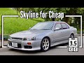 1998 Nissan Skyline 2.5 GT-X (USA Import) Japan Auction Purchase Review