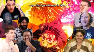 Sun Halo Dragon Demon Slayer Season 3 Episode 5 Reaction Compilation