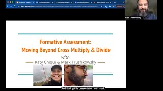 Formative Assessment: Moving Beyond Cross Multiply & Divide (Math Institute 2021)
