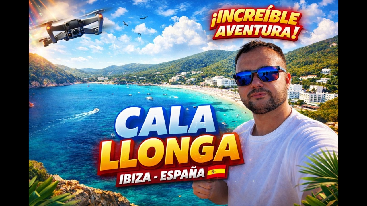 Discover Cala Llonga Ibiza Beach Walk & Aerial Views