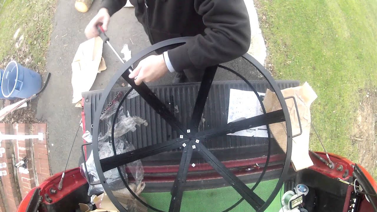 Landmann Sphere fire pit Assembly YouTube