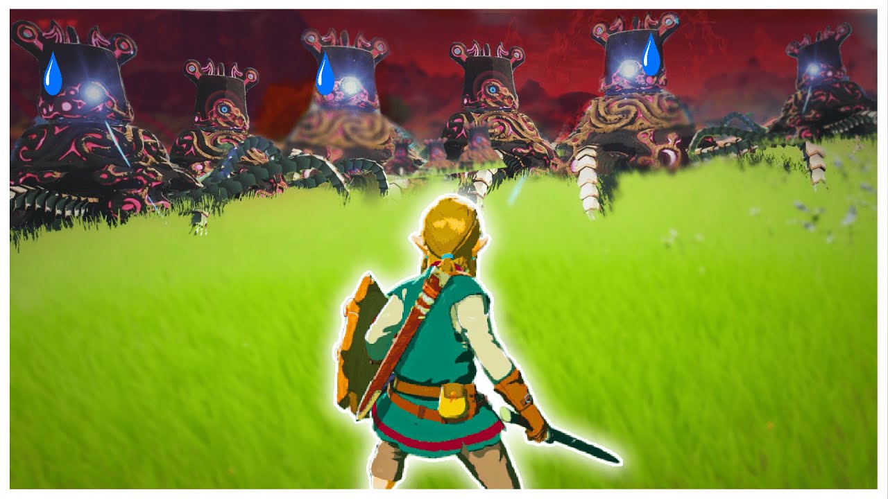 Dá para ZERAR Zelda Breath of the Wild, mas TODOS os inimigos são GUARDIANS!? - PARTE 2!