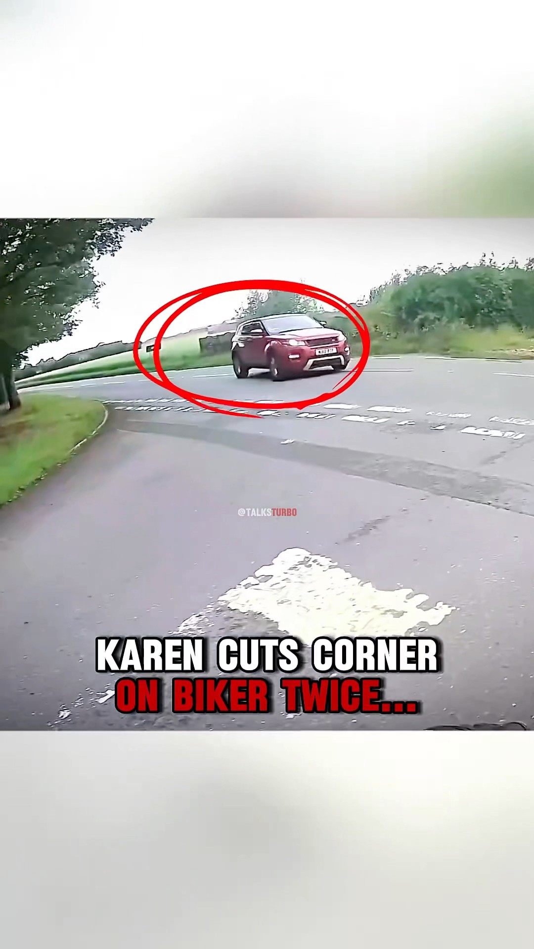 KAREN Cuts Corner on Biker TWICE‼️🤯 - YouTube