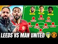 Cunha Sesko Dorgu UP FRONT Amorim NEEDS Changes LEEDS Vs MAN UTD Starting XI Show
