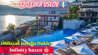 Da li je ovo najskuplji bazen u Crnoj Gori? Infinity pool by Dukley Budva #montenegro #infinity