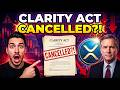 Clarity Act in Crisis? Senate Shock Could Change XRP Forever!
