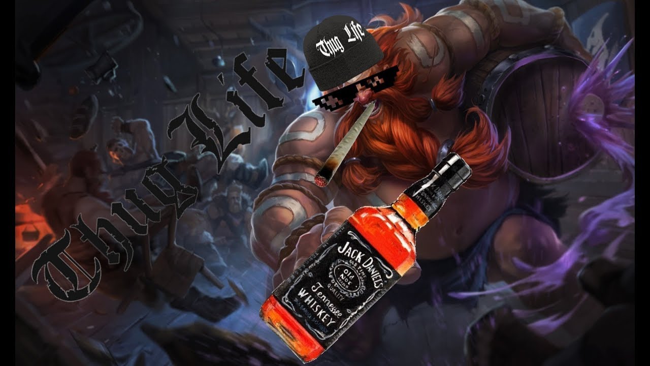 Gragas Thug Life - League of Legends Fucnny moment