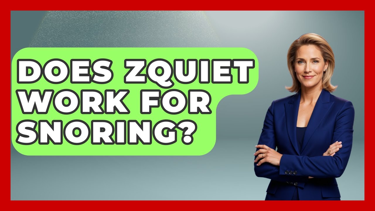 Does Zquiet Work For Snoring? - Ear Nose Throat Expert