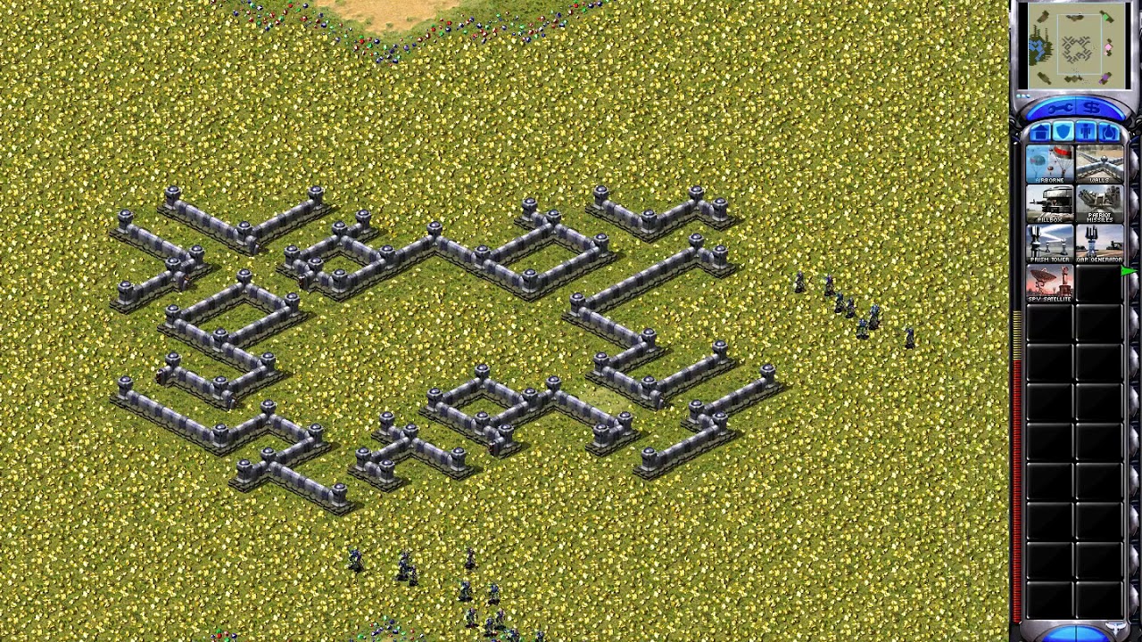 Red Alert 2  - Weird and Funny Map