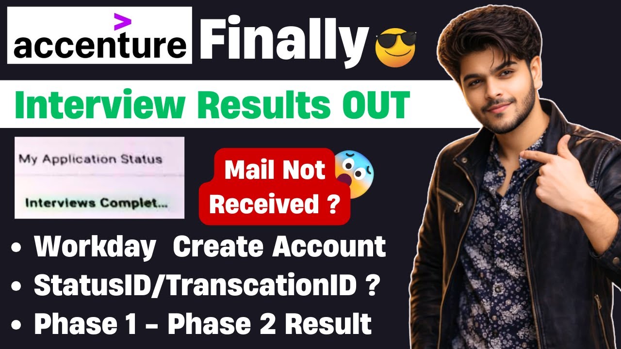 Accenture ASE Interview Results Out 😍| Custom Software Engineer Mails 2026