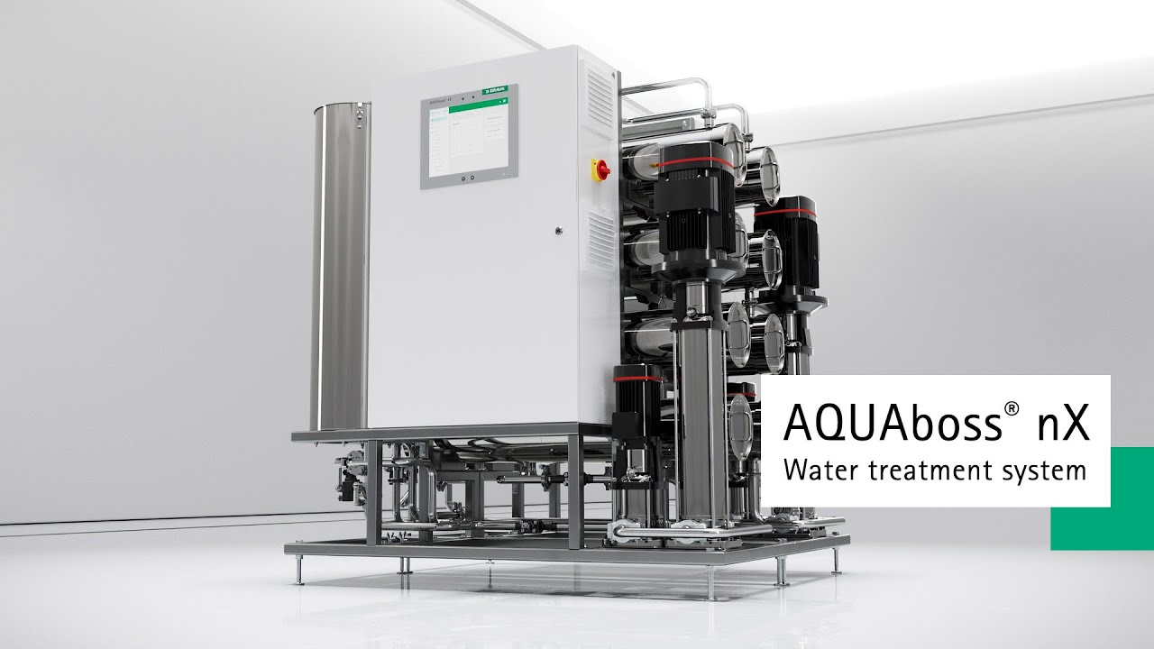 AQUAboss nX – New Water Treatment System for Dialysis - YouTube