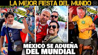 Extranjeros prefieren el mundial y la fiesta de Mexico