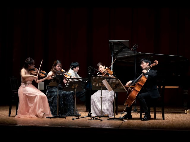 戸澤 采紀、吉田 南、石田 紗樹、岡本 侑也、藤田 真央シューマン ピアノ五重奏曲変ホ長調 作品44