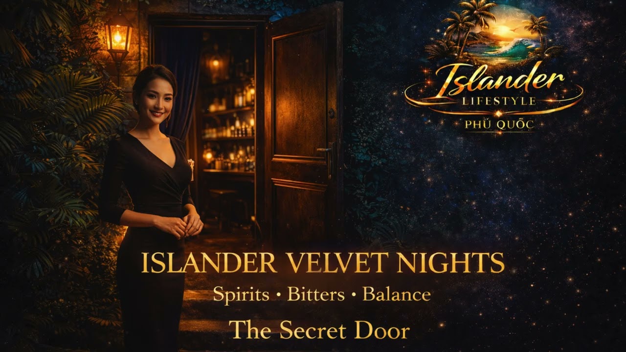 🎧 ISLANDER VELVET NIGHT | Welcome The Secret Door #IslanderVelvetNight #CocktailMusic #NightBarMusic