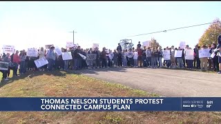 Students, staff protest after Thomas Nelson HS-Nelson County HS merger vote