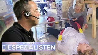 Säureunfall im Geschäft: Schwangere Frau liegt in Säure | Franco Fabiano | Die Spezialisten | SAT.1