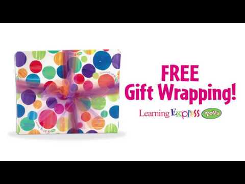 Free Gift Wrapping at Learning Express Toys