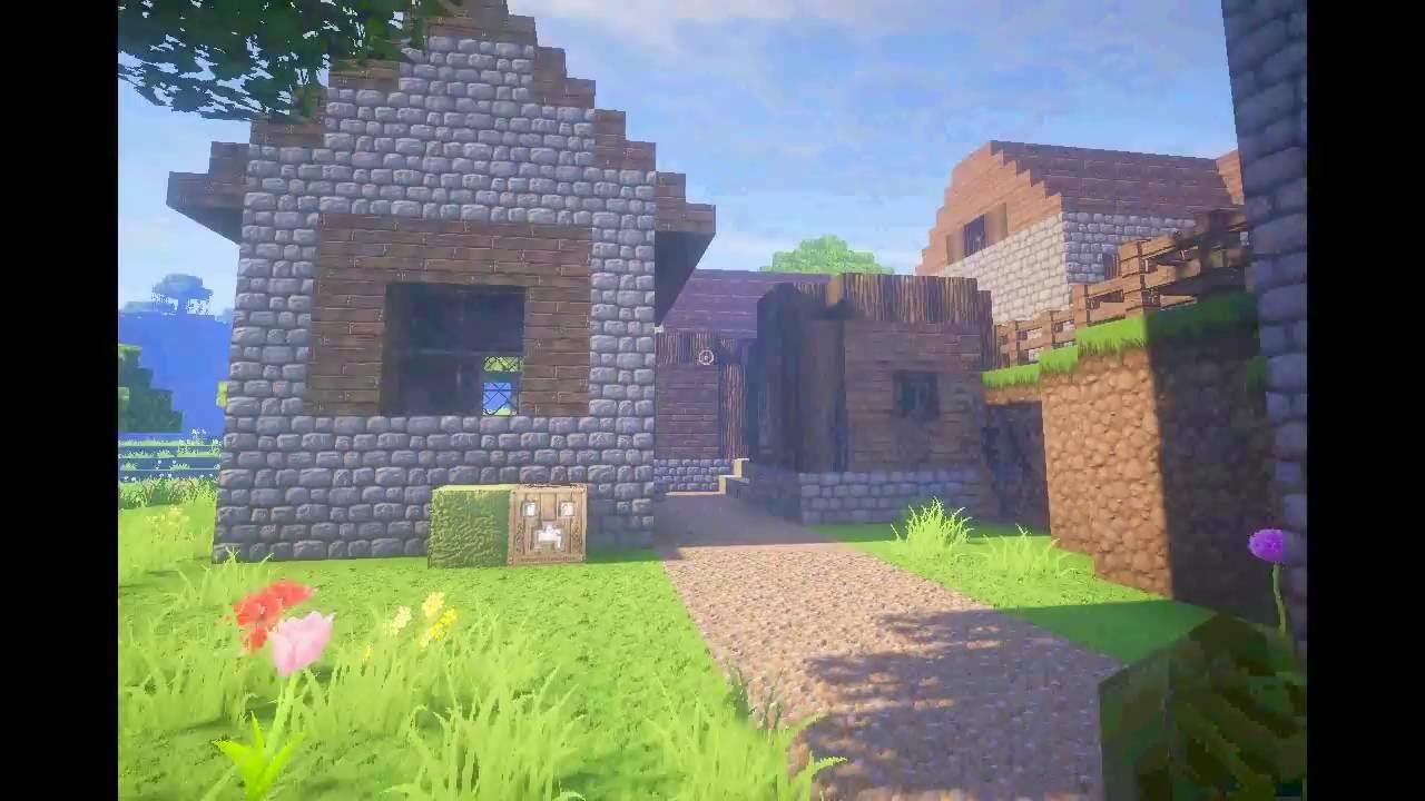 Minecraft shader test seus v10 2 preview 1 ultra modified youtube