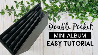Double Pocket Pages - Mini Album Tutorial