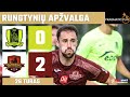 26 Riteriai vs Džiugas – Naujausia A lygos apžvalga 🏆