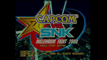 Sega Dreamcast - Capcom vs SNK: Millennium Fight 2000