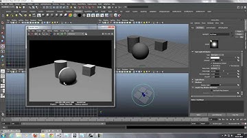 Basic Lighitng in Mental ray in maya