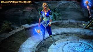 Path of Exile - Steam-powered Wand Skin