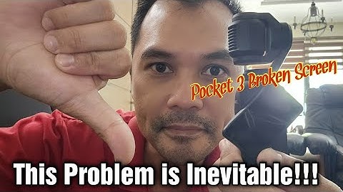 The Inevitable DJI Osmo Pocket 3 Screen Rotation Issue : Being very careful is not the Solution