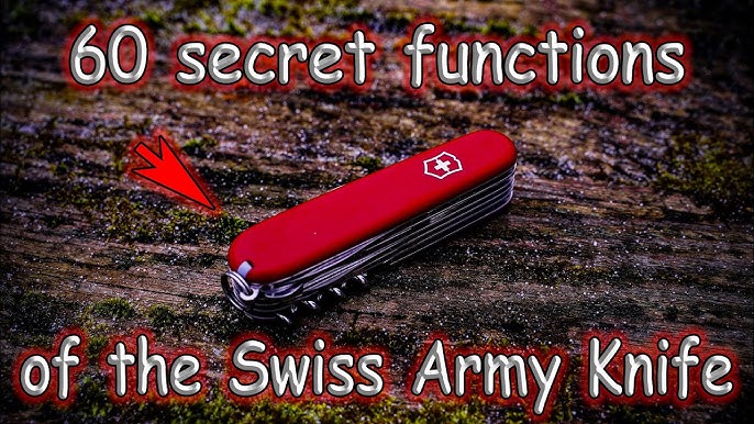 Finally! A Fire Starter for your Swiss Army Knife 