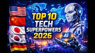 Top 10 Countries Dominating Technology in 2026 | AI, Robotics & Future Innovation Leaders