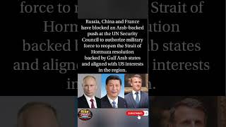 UN Security Council Deadlock: Major Powers Block Gulf Arab-Backed Resolution #trending #shortvideo