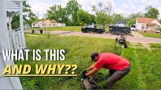 This Yard Was Hiding Secrets… Some of Them VERY Heavy