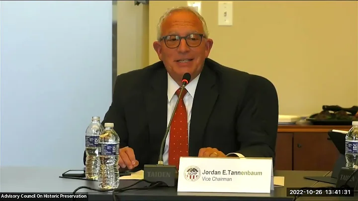 Advisory Council on Historic Preservation Fall 2022 Business Meeting
