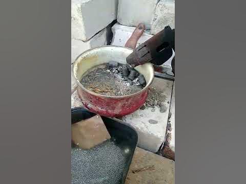 Литье дроби для охоты на утку - YouTube