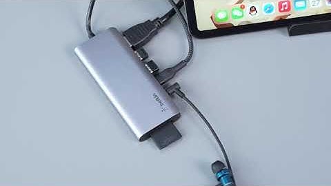 Belkin CONNECT USB-C 7-in-1 Multiport Hub Adapter, AVC009